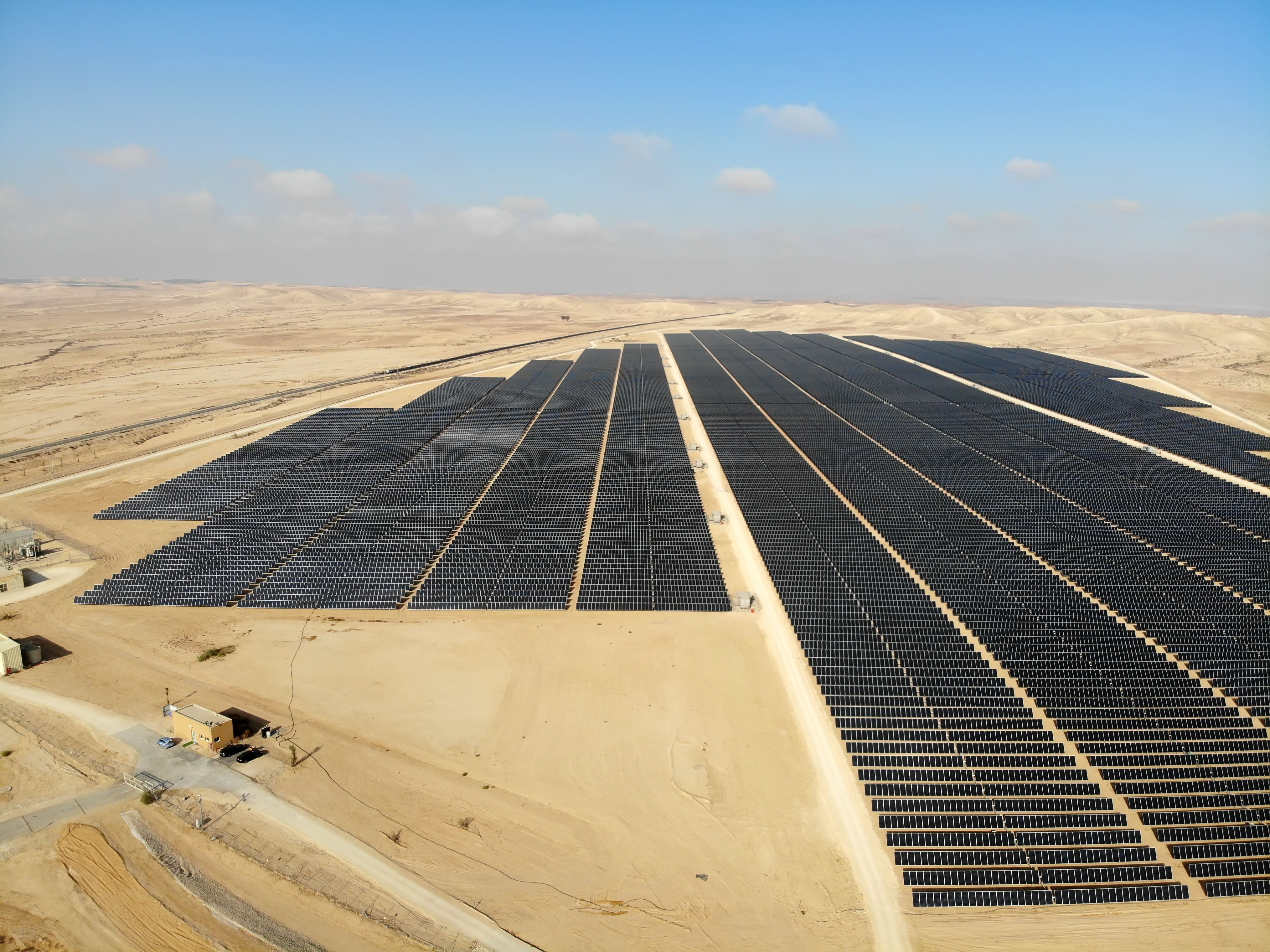 Desert solar PV